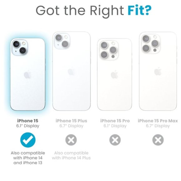 NIB- iPhone 15, 14 and 13 SPECK Case - ClickLock No-Slip - Picture 2 of 8